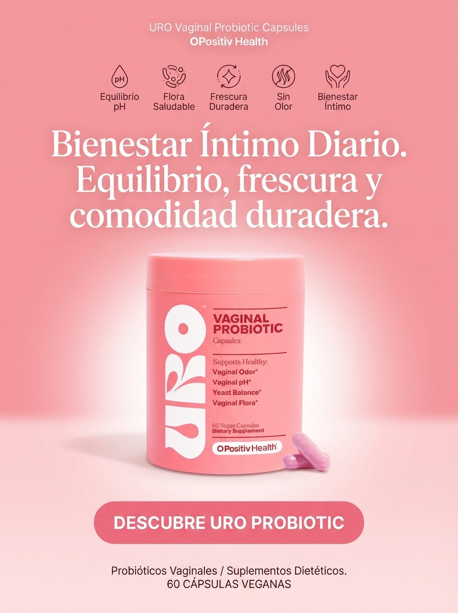 URO - Probióticos Vaginales (60 cápsulas)