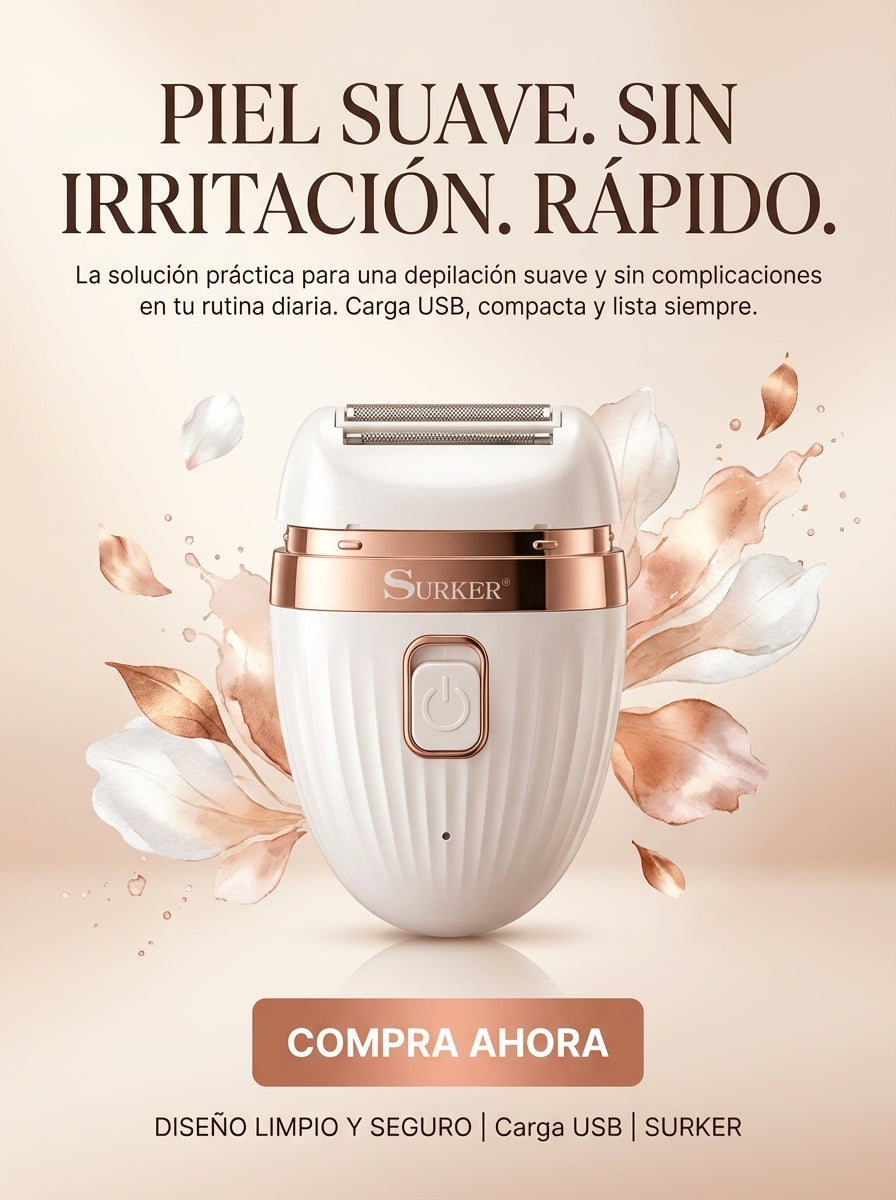 Rasuradora Surker – Depilación Suave, Precisa y Sin Esfuerzo