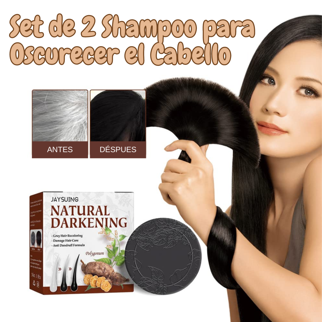 Shampoo en Barra Polygonum para Oscurecer el Cabello
