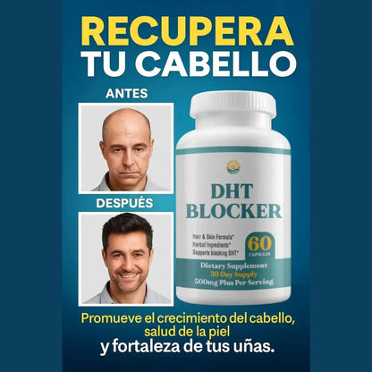DHT Blocker Fórmula para cabello y piel Simply Revival (60 Cápsulas)