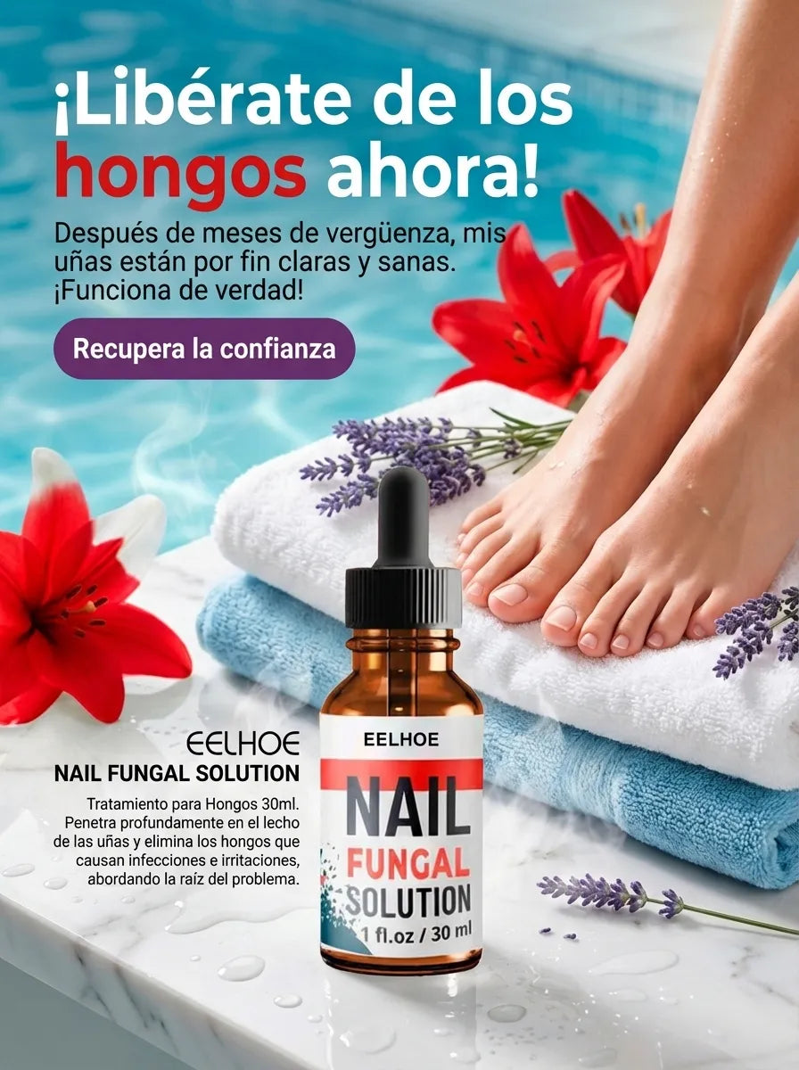Nail Fungal – Gotas Antihongos Avanzado para Uñas (30 ml)