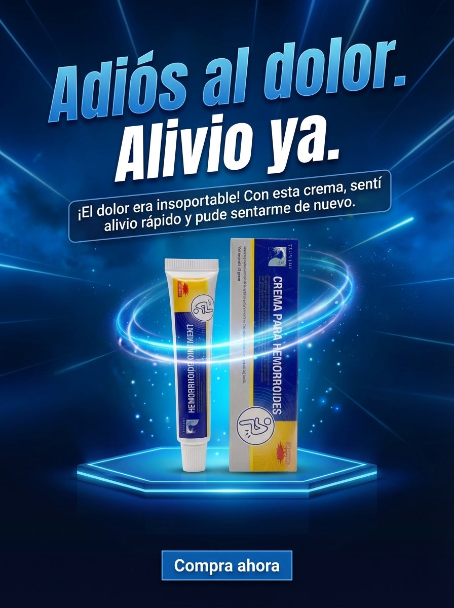 Crema para Hemorroides: Alivio Refrescante (15g)