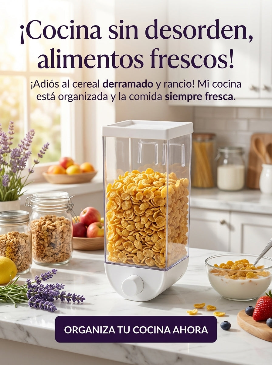 Dispensador de Cereales: Organizador de Cocina Hermético