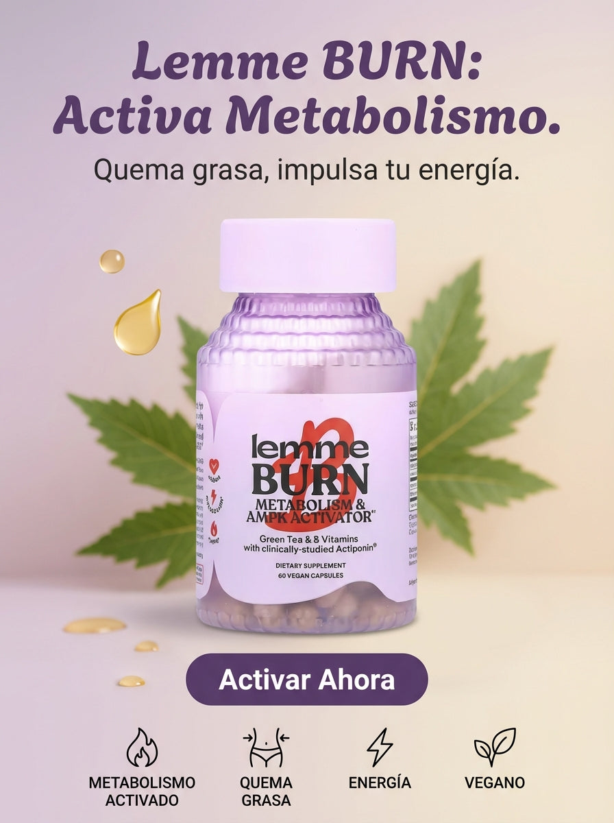 Lemme Burn - Apoyo Natural para tu Metabolismo