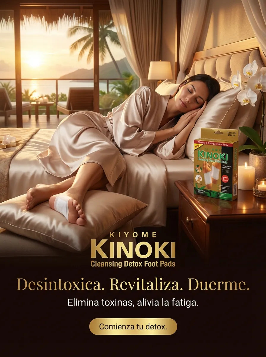 Parches Kinoki: Desintoxicación Plantar (Incluye 10 Detox Pads)