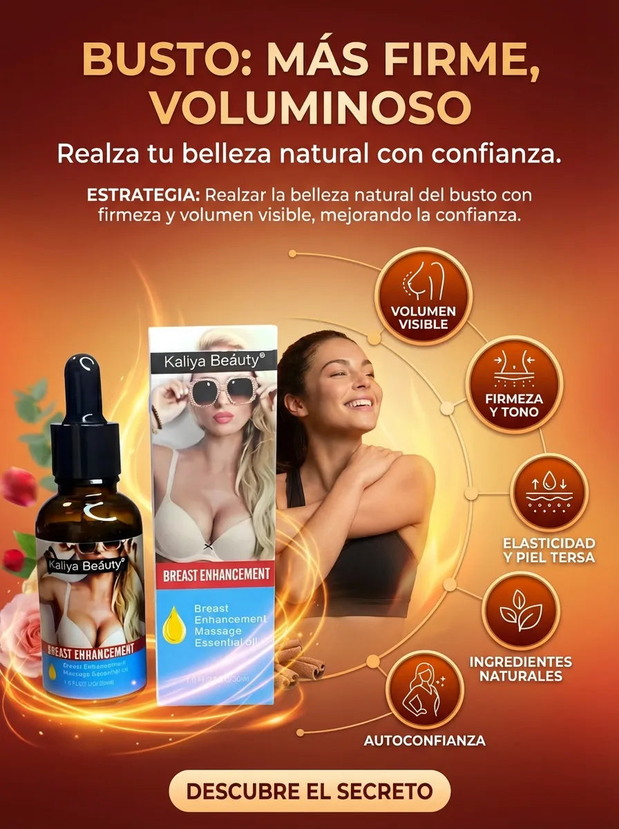 Aceite Kaliya: Reafirmante y Realce de Busto