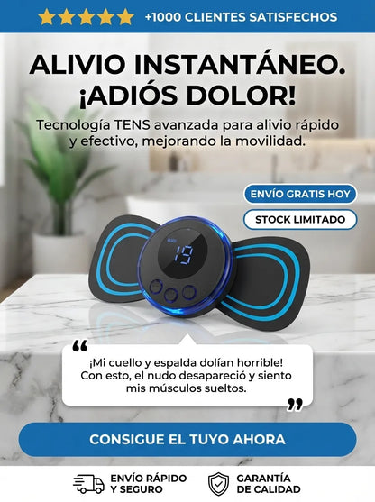 Mini Masajeador de Pulsos Mariposa: Alivio Muscular y Relajación (Carga USB) - 2x1