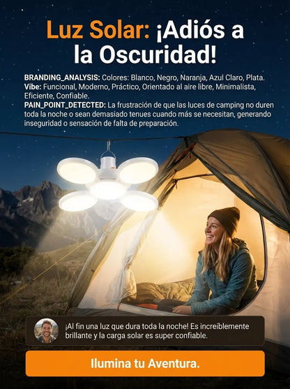 Bulby™ Bombilla Lámpara Solar Plegable 2 en 1 (2x1)