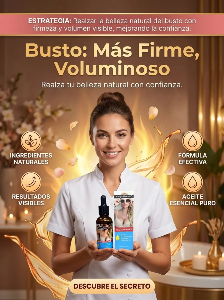 Aceite Kaliya: Reafirmante y Realce de Busto