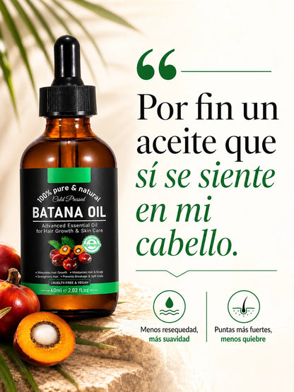 BATANA OIL – Aceite de Batana Prensado en Frío para Fortalecimiento, Hidratación y Cuidado del Cabello y Cuero Cabelludo (60 ml)