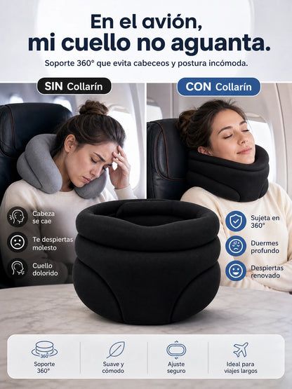 CERVICAL NECK SUPPORT – Cojín Cervical Ergonómico para Soporte, Estiramiento y Relajación de Cuello y Hombros