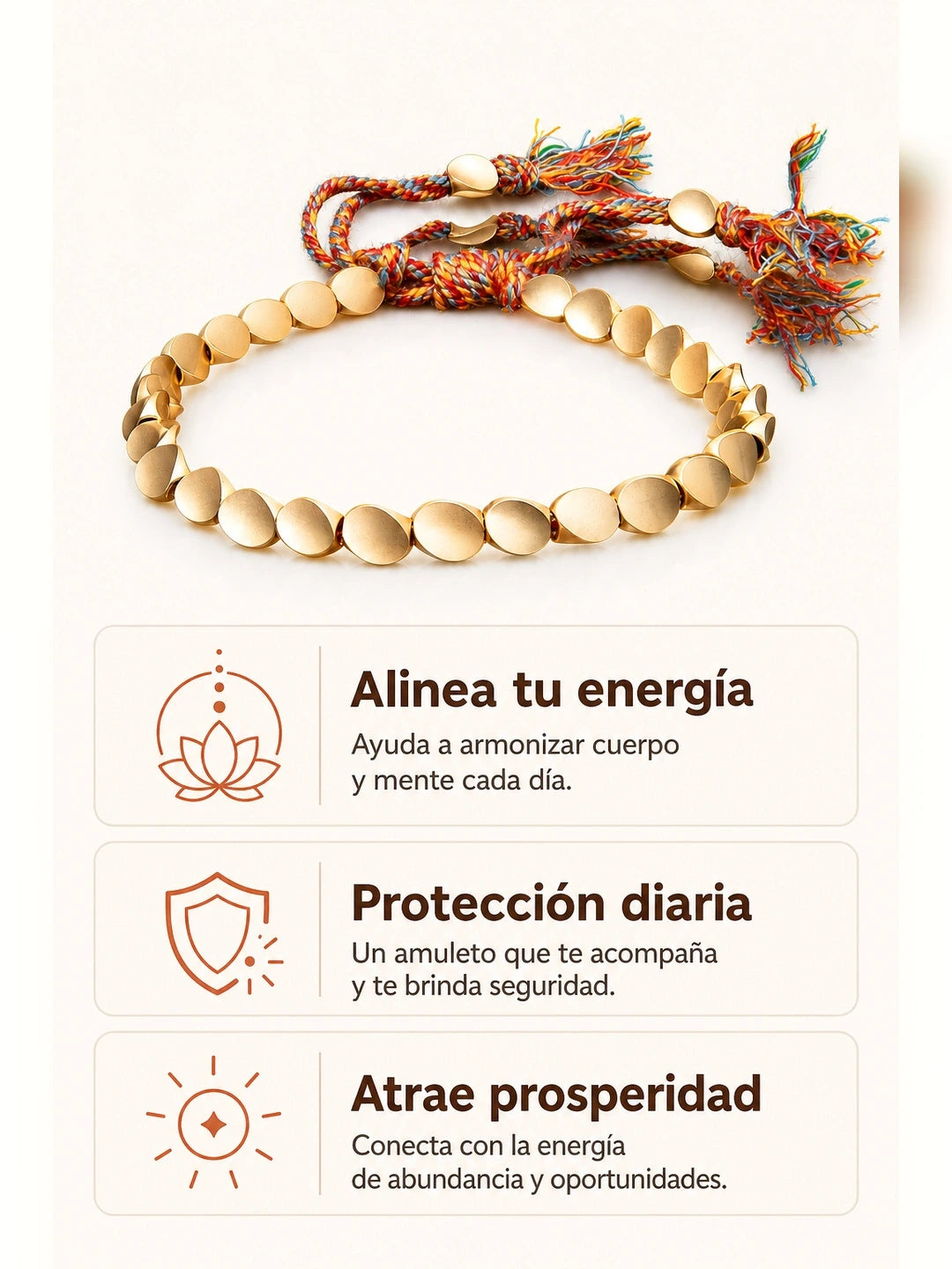 El Brazalete Tibetano de la Fortuna – Pulsera de Cobre Energética Hecha a Mano