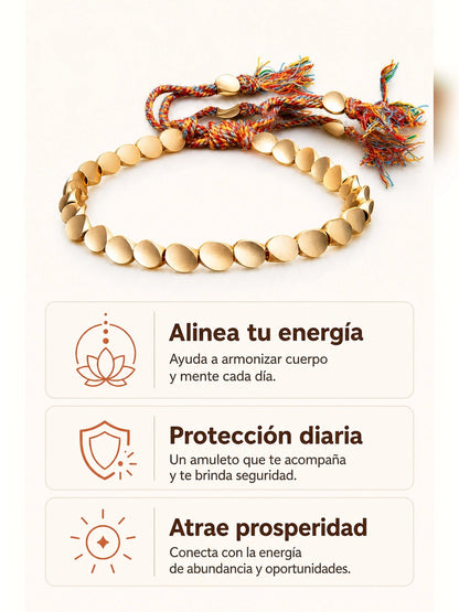 El Brazalete Tibetano de la Fortuna – Pulsera de Cobre Energética Hecha a Mano