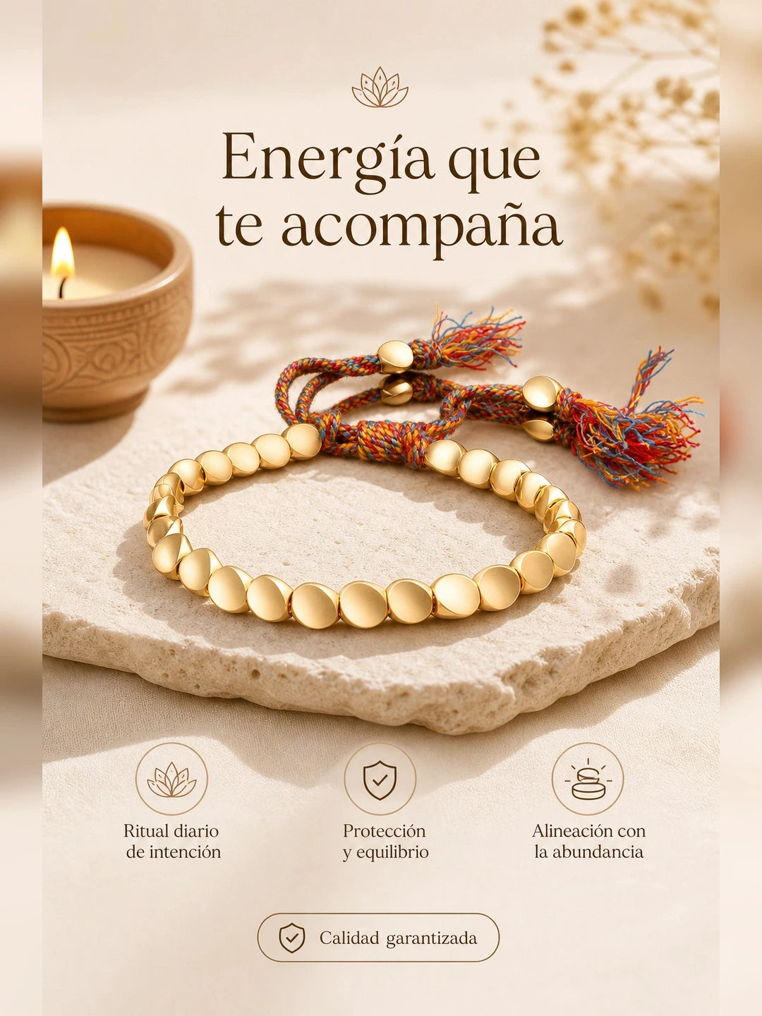 El Brazalete Tibetano de la Fortuna – Pulsera de Cobre Energética Hecha a Mano